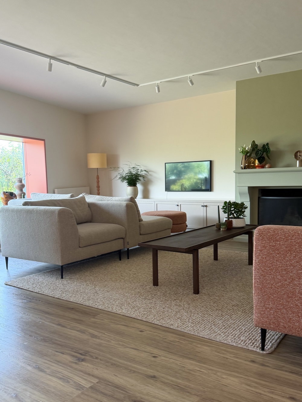 FotoMoodboard interieur: natuurlijke kleuren voor een warme woonkamer